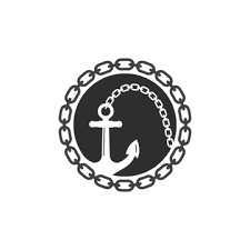 Spinning anchor logo representing Leos Maritime Solutions Pvt Ltd