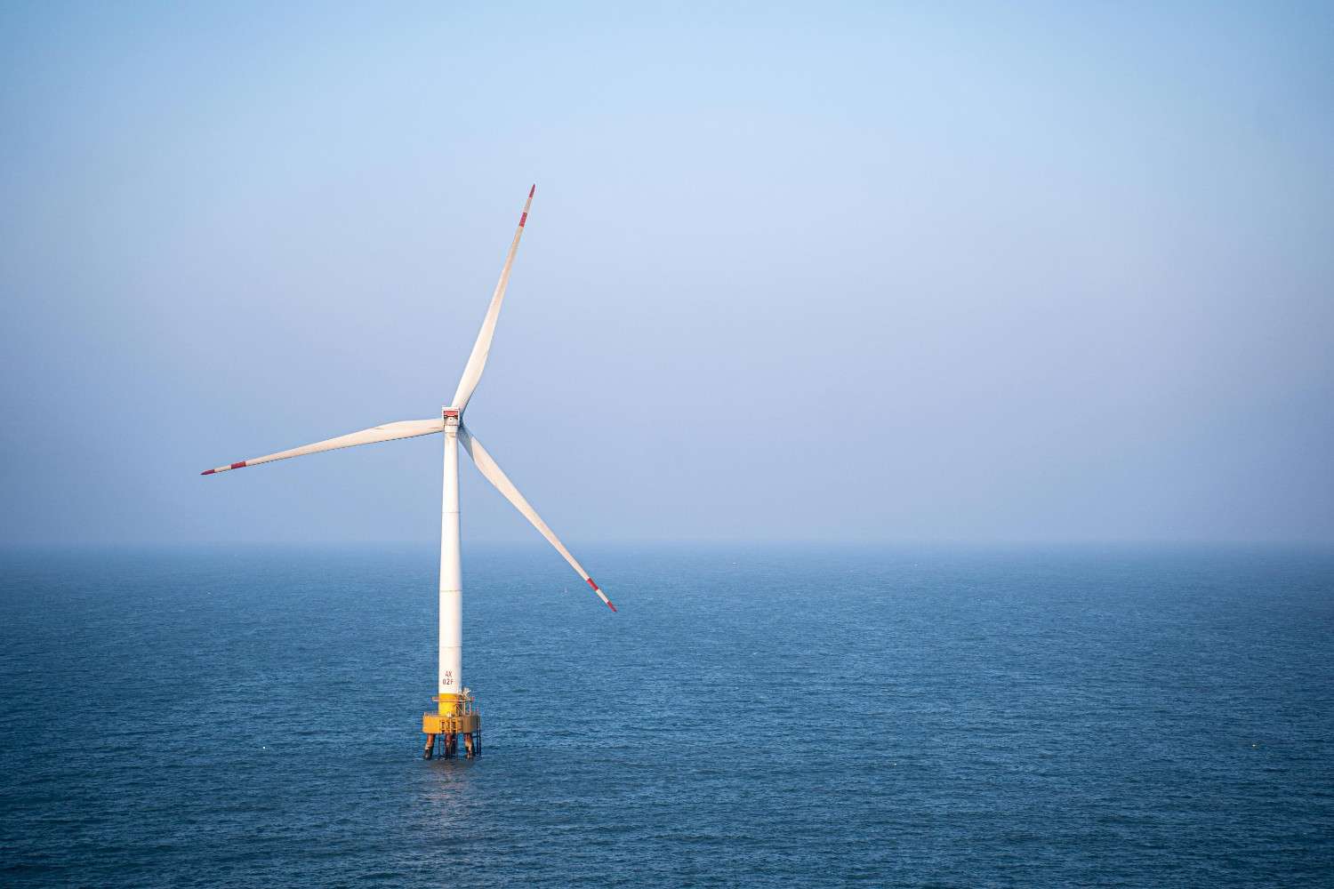 Windmill Or Offshore Wind Farm Installation